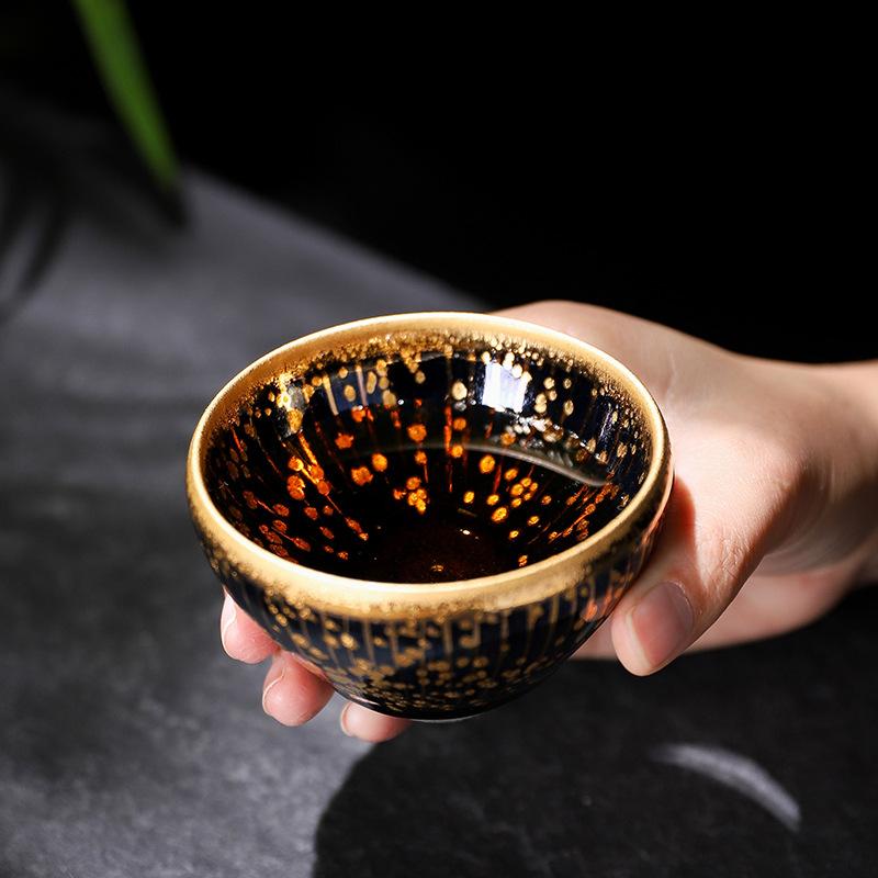 Night Tide Chawan Tenmoku Tea Bowl