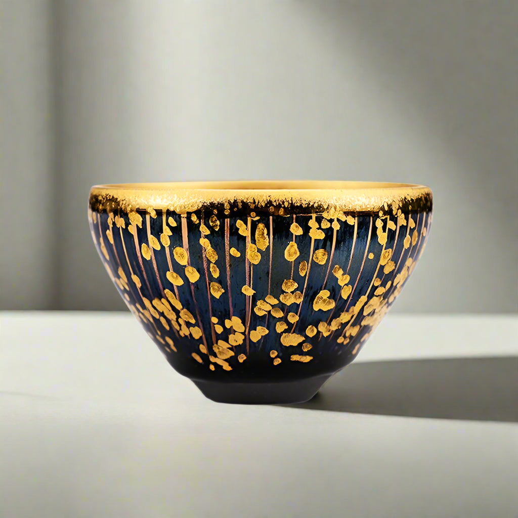 Night Tide Chawan Tenmoku Tea Bowl