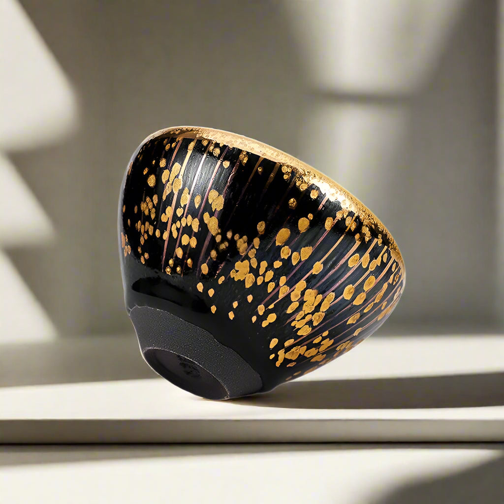 Night Tide Chawan Tenmoku Tea Bowl