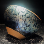 Tenmoku Jian Zhan Blue Oil Spots Tea Cup