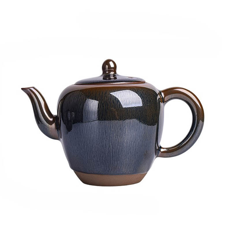 Tenmoku Jian zhan Hare's Fur Beauty Teapot