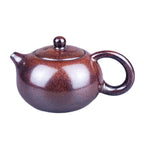 Tenmoku Jian zhan Iron Red XiShi Teapot