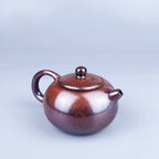 Tenmoku Jian zhan Iron Red XiShi Teapot