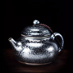 Tenmoku Jian zhan Oil Spot Fanggu Classic Teapot