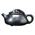 Tenmoku Jianzhan Oil Spot Shi Piao Teapot
