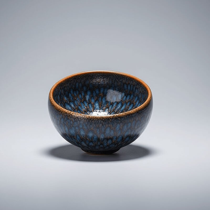 Partridge Jian Zhan Tenmoku Tea Bowl Chawan
