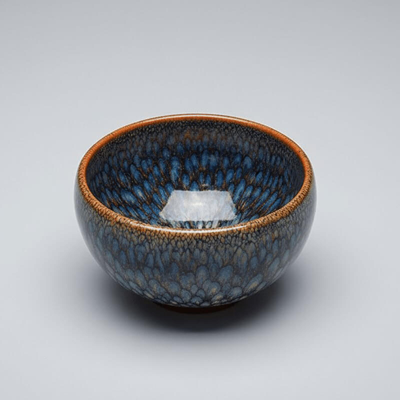 Partridge Jian Zhan Tenmoku Tea Bowl Chawan