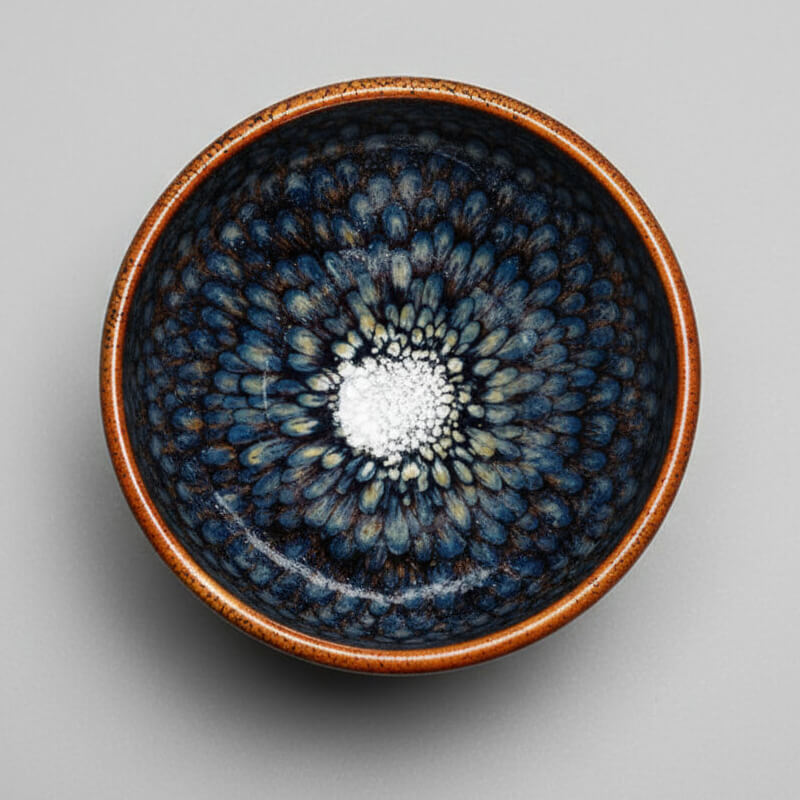 Partridge Jian Zhan Tenmoku Tea Bowl Chawan