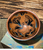 Landscape JianZhan Tenmoku Tea Cup