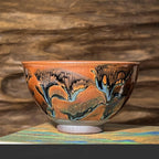 Landscape JianZhan Tenmoku Tea Cup