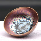 Liankou Tenmoku Pottery Jian Zhan Oil Spot Bowl