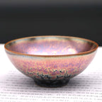 Liankou Tenmoku Pottery Jian Zhan Oil Spot Bowl