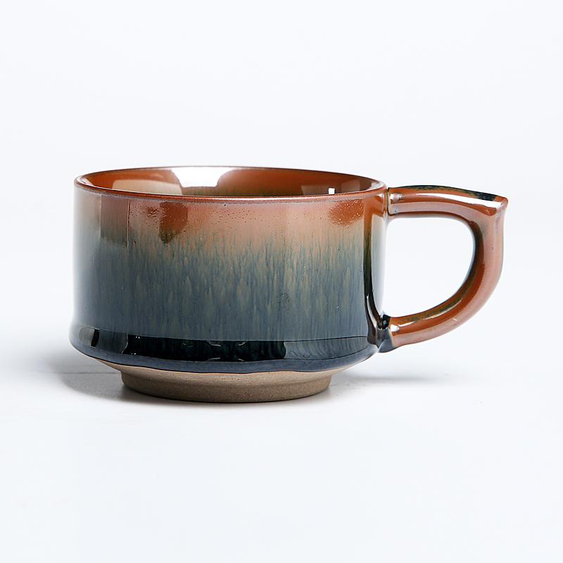 Ink Golden Jian Zhan Tenmoku Coffee Cup