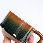 Ink Golden Jian Zhan Tenmoku Coffee Cup