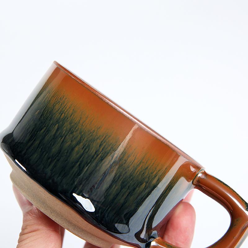 Ink Golden Jian Zhan Tenmoku Coffee Cup