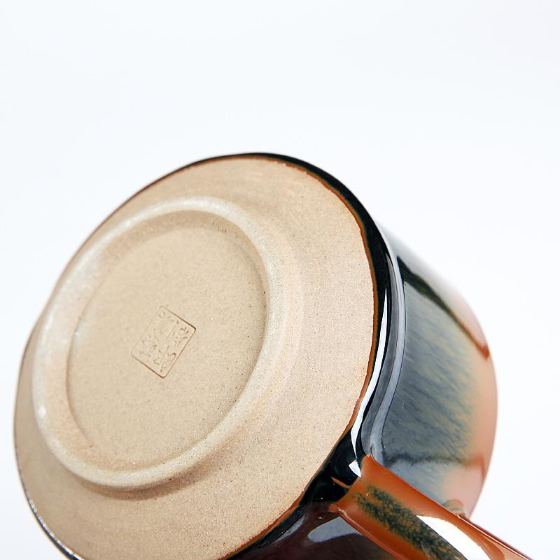 Ink Golden Jian Zhan Tenmoku Coffee Cup