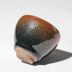 Partridge Tenmoku Glaze Jianzhan Teacup