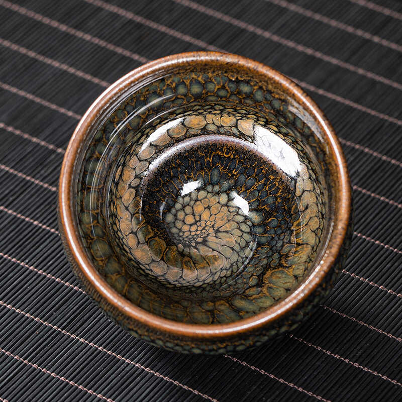 Partridge Twisted Ceramic Tea Bowl