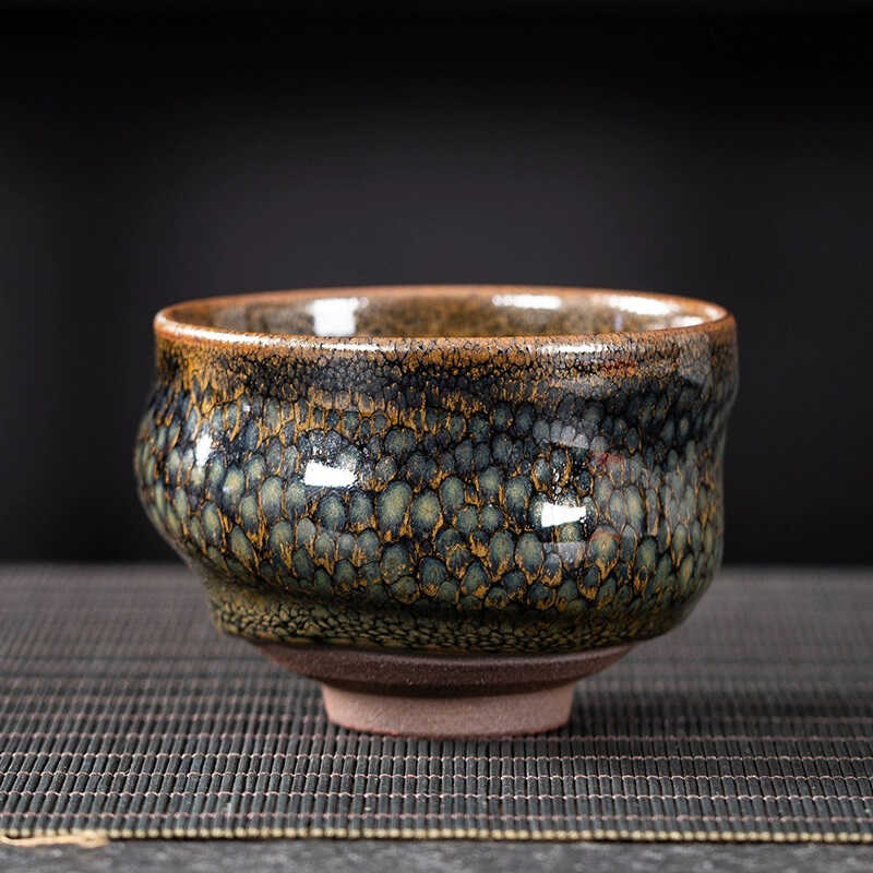 Partridge Twisted Ceramic Tea Bowl