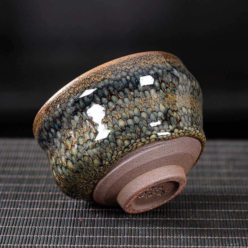 Partridge Twisted Ceramic Tea Bowl