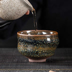 Partridge Twisted Ceramic Tea Bowl