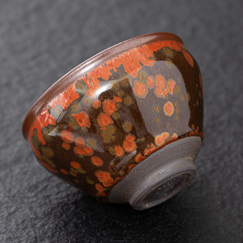 Phoenix Jian Zhan Tenmoku Glaze Tea Cup