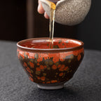 Phoenix Jian Zhan Tenmoku Glaze Tea Cup