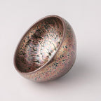 Purple Golden Tenmoku Jian Zhan Oil Spots Tea Bowl