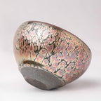 Purple Golden Tenmoku Jian Zhan Oil Spots Tea Bowl