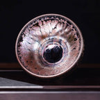 Matcha Tenmoku Glaze Jian Zhan Oil Spot Chawan