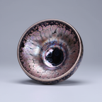 Matcha Tenmoku Glaze Jian Zhan Oil Spot Chawan