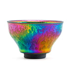 Rainbow Jian Zhan Tenmoku Porcelain Tea Cup