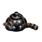 Tenmoku Jianzhan Hare's Fur Kyusu Teapot