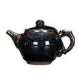 Tenmoku Jian zhan Hare's Fur Dragon Teapot