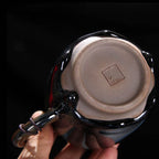 Tenmoku Jian zhan Hare's Fur Cylinder Teapot