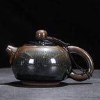 Tenmoku Jian zhan Hare's Fur Teapot