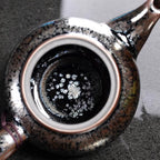 Handmde Oil Spot Tenmoku Jian Zhan Dragon Teapot