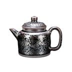 Handmde Tenmoku Jian Zhan Oil Spot Dezhong Teapot