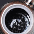 Handmde Tenmoku Jian Zhan Oil Spot Hanyi Teapot