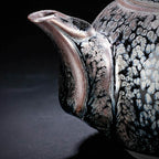 Tenmoku Jian Zhan Oil Spot Ring Teapot