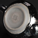 Handmde Tenmoku Jian Zhan Oil Spot Ruding Teapot