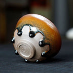 Tenmoku Jian Zhan 8-Tear Glaze Golden Tea Cup