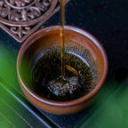 Tenmoku Jian Zhan 8-Tear Glaze Golden Tea Cup