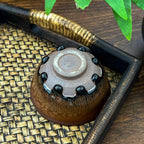 Tenmoku Jian Zhan 8-Tear Glaze Golden Tea Cup