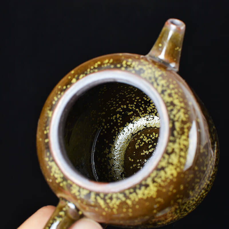 Tenmoku Jian zhan Tea Dust Glaze Teapot