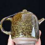 Tenmoku Jian zhan Tea Dust Glaze Teapot