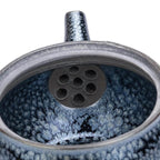 Tenmoku Jianzhan Oil Spot Kyusu Teapot
