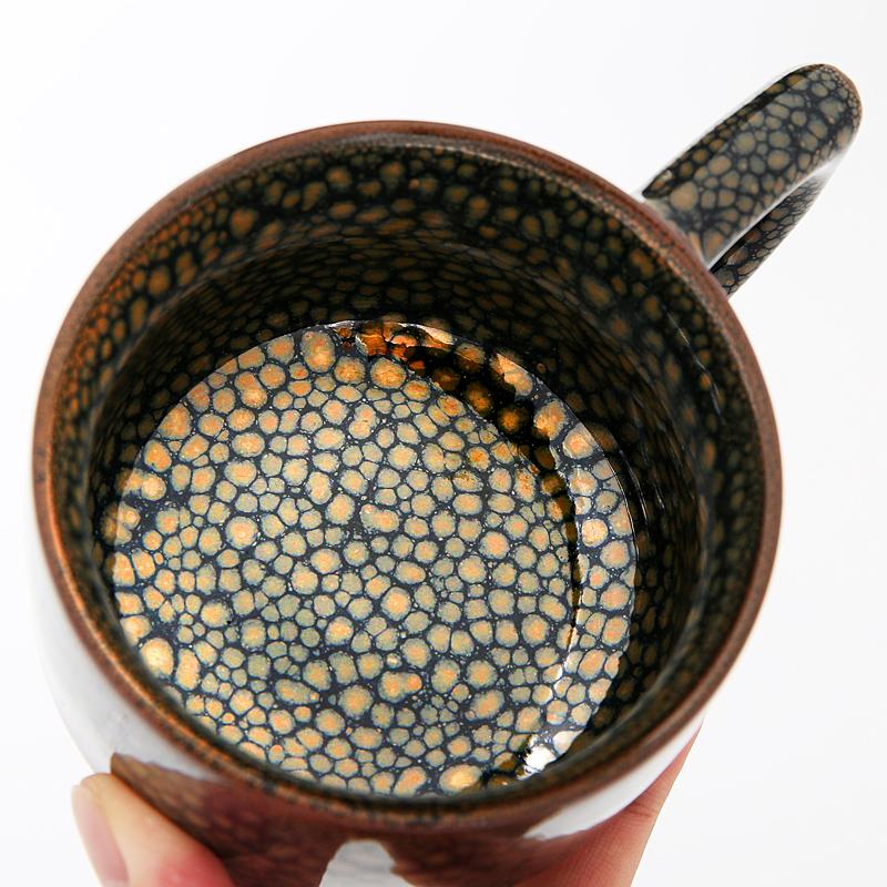Golden Spots Jian Zhan Tenmoku Coffee Cupcup