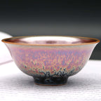 Yashou Tenmoku Pottery Jian Zhan Oil Spot Teacup