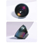 Rainbow Yohen Tenmoku Jianzhan Oil Spots Tea Cup